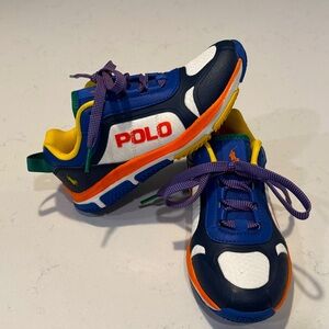 The shoes are Polo brand, size 13 in the US it has different colors.